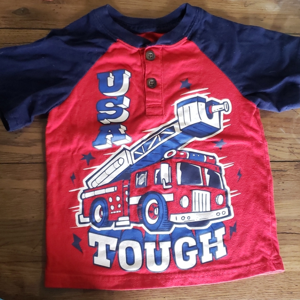 4th of July toddler shirt